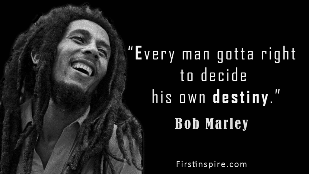 bob marley quotes about life