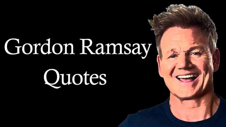 Gordon ramsay quotes