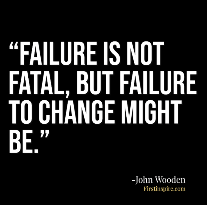 failure is not fatal but failu