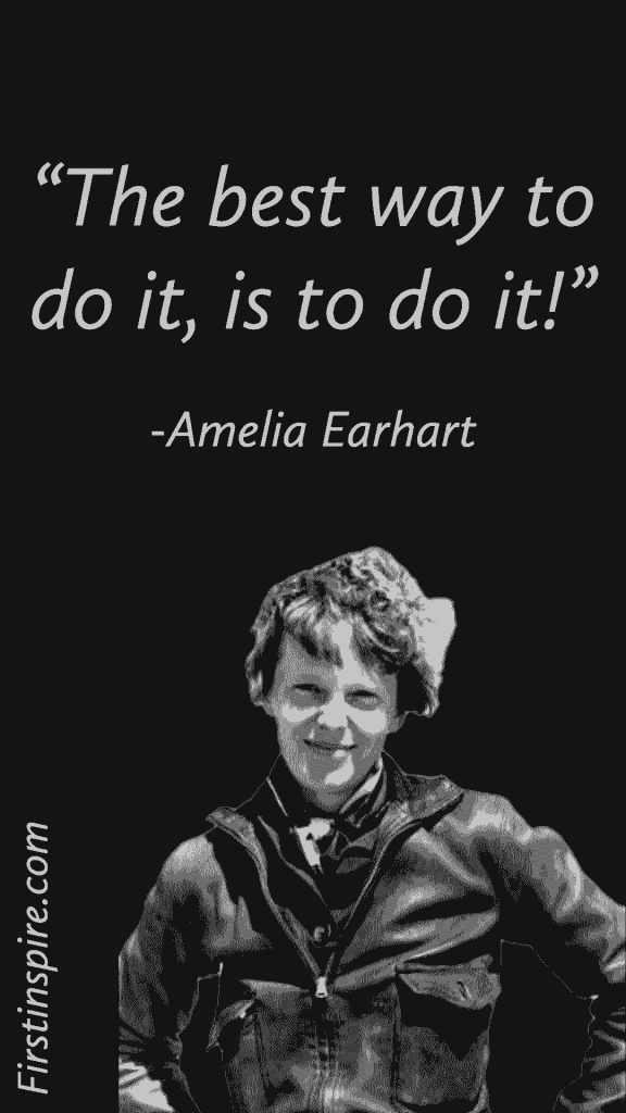 amelia earhart quotes courage