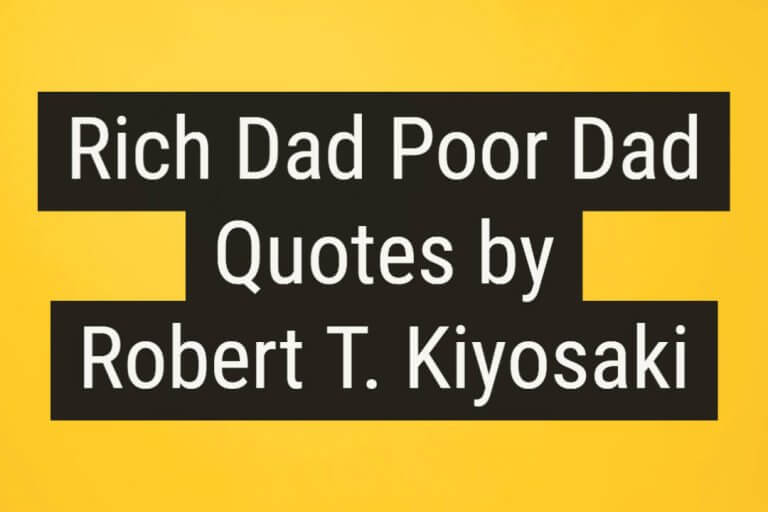 Rich dad poor dad quotes