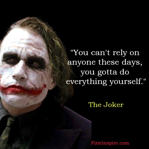 the joker quotes